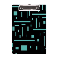 Rectangles, Cubes, Forma A5 Acrylic Clipboard by nateshop