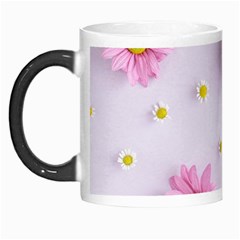 Springpurple Flower On A Purple Background Morph Mug by nateshop