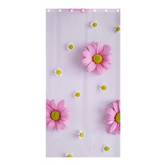 Springpurple Flower On A Purple Background Shower Curtain 36  X 72  (stall)  by nateshop