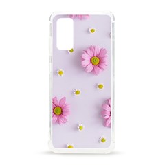 Springpurple Flower On A Purple Background Samsung Galaxy S20 6 2 Inch Tpu Uv Case by nateshop