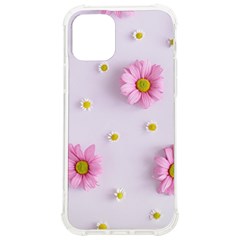 Springpurple Flower On A Purple Background Iphone 12/12 Pro Tpu Uv Print Case by nateshop