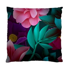 Flowers, Mate, Pink, Purple, Stock Wall Standard Cushion Case (one Side) by nateshop