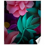 flowers, Mate, Pink, Purple, Stock Wall Canvas 8  x 10  8.15 x9.66  Canvas - 1