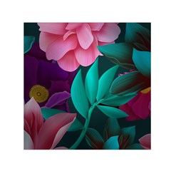 Flowers, Mate, Pink, Purple, Stock Wall Square Satin Scarf (30  X 30 )