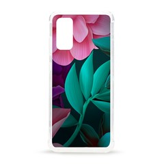 Flowers, Mate, Pink, Purple, Stock Wall Samsung Galaxy S20 6 2 Inch Tpu Uv Case by nateshop