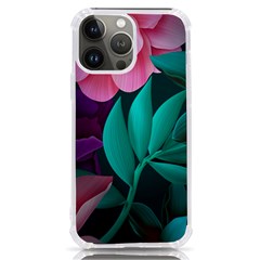 Flowers, Mate, Pink, Purple, Stock Wall Iphone 13 Pro Max Tpu Uv Print Case by nateshop