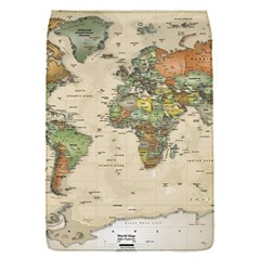 Vintage World Map Aesthetic Removable Flap Cover (s) by Cemarart