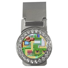 Pixel Map Game Money Clips (cz)  by Cemarart