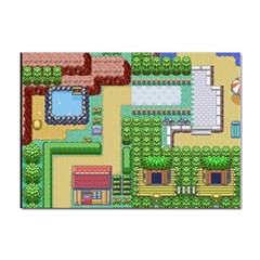 Pixel Map Game Sticker A4 (100 Pack) by Cemarart