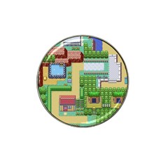 Pixel Map Game Hat Clip Ball Marker (10 Pack) by Cemarart