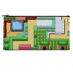 Pixel Map Game Pencil Case by Cemarart