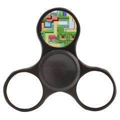 Pixel Map Game Finger Spinner by Cemarart