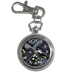 Motherboard Board Circuit Electronic Technology Key Chain Watches by Cemarart