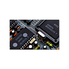 Motherboard Board Circuit Electronic Technology Sticker (rectangular) by Cemarart