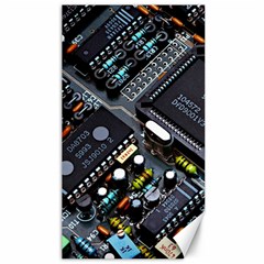 Motherboard Board Circuit Electronic Technology Canvas 40  X 72  by Cemarart