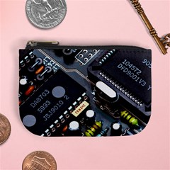 Motherboard Board Circuit Electronic Technology Mini Coin Purse by Cemarart