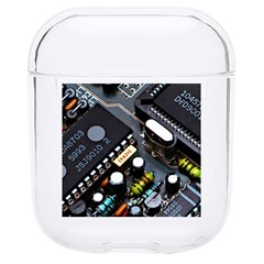 Motherboard Board Circuit Electronic Technology Hard Pc Airpods 1/2 Case by Cemarart