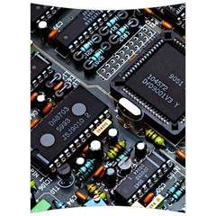 Motherboard Board Circuit Electronic Technology Back Support Cushion by Cemarart