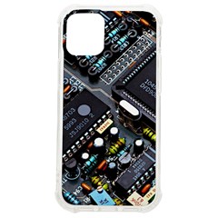 Motherboard Board Circuit Electronic Technology Iphone 12 Mini Tpu Uv Print Case	 by Cemarart