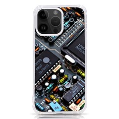 Motherboard Board Circuit Electronic Technology Iphone 14 Pro Max Tpu Uv Print Case by Cemarart