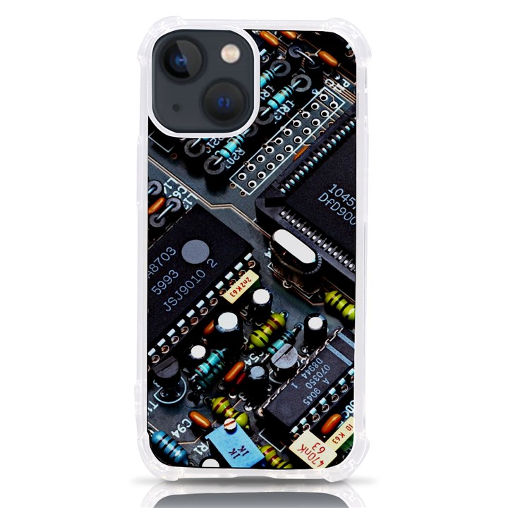 Motherboard Board Circuit Electronic Technology iPhone 13 mini TPU UV Print Case