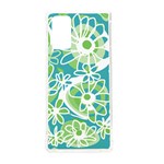 Mazipoodles Love Flowers - Teal Green Samsung Galaxy Note 20 TPU UV Case Front