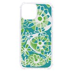 Mazipoodles Love Flowers - Teal Green iPhone 13 mini TPU UV Print Case Front