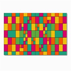 Abstract-background Postcard 4 x 6  (pkg Of 10) by nateshop