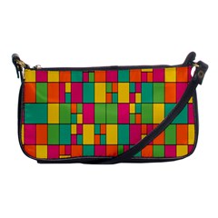 Abstract-background Shoulder Clutch Bag by nateshop