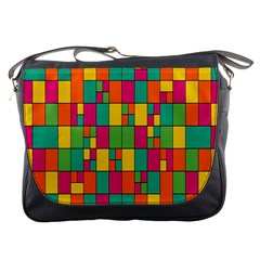 Abstract-background Messenger Bag by nateshop