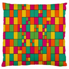 Abstract-background Standard Premium Plush Fleece Cushion Case (one Side) by nateshop