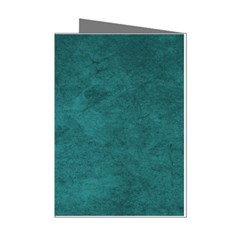 Background Green Mini Greeting Cards (pkg Of 8)