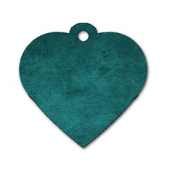 Background Green Dog Tag Heart (one Side) by nateshop