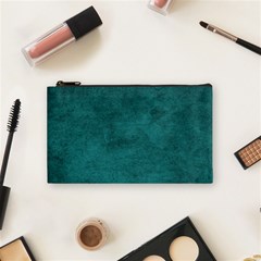 Background Green Cosmetic Bag (small) by nateshop