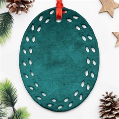 Background Green Ornament (oval Filigree)