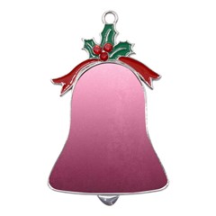 Background-27 Metal Holly Leaf Bell Ornament by nateshop