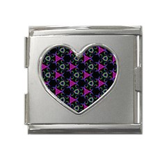 Background-36 Mega Link Heart Italian Charm (18mm) by nateshop