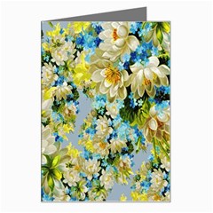 Background-flowers Greeting Card by nateshop