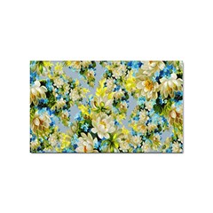 Background-flowers Sticker Rectangular (100 Pack) by nateshop