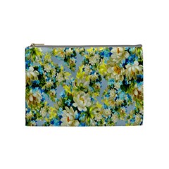 Background-flowers Cosmetic Bag (medium) by nateshop