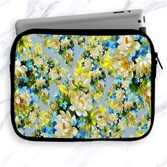 Background-flowers Apple Ipad 2/3/4 Zipper Cases by nateshop