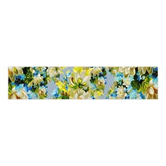 Background-flowers Velvet Scrunchie by nateshop