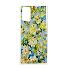 Background-flowers Samsung Galaxy Note 20 Tpu Uv Case by nateshop