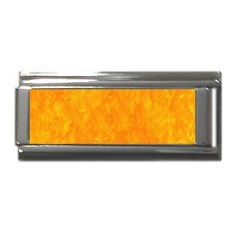 Background-yellow Superlink Italian Charm (9mm)