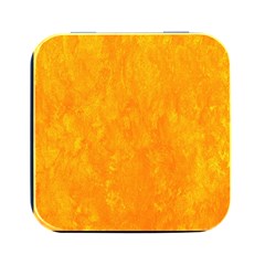 Background-yellow Square Metal Box (black) by nateshop