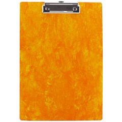 Background-yellow A4 Acrylic Clipboard by nateshop