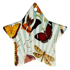 Butterfly-love Star Ornament (two Sides) by nateshop