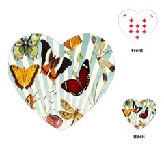 Butterfly-love Playing Cards Single Design (heart) by nateshop