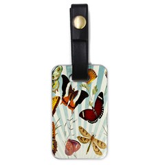 Butterfly-love Luggage Tag (one Side) by nateshop