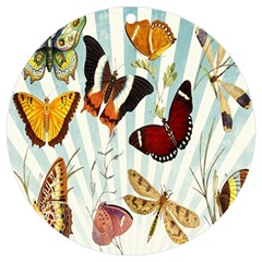 Butterfly-love Uv Print Acrylic Ornament Round